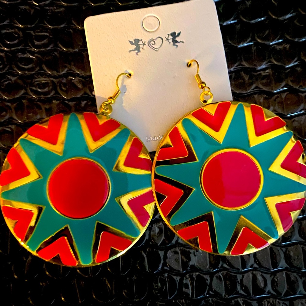 Lot 7 of Handmade Earrings.